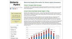 Desktop Screenshot of ontario-hydro.com